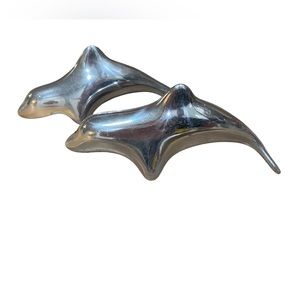 Seifel Hoselton Aluminum Dolphin Statues set of 2